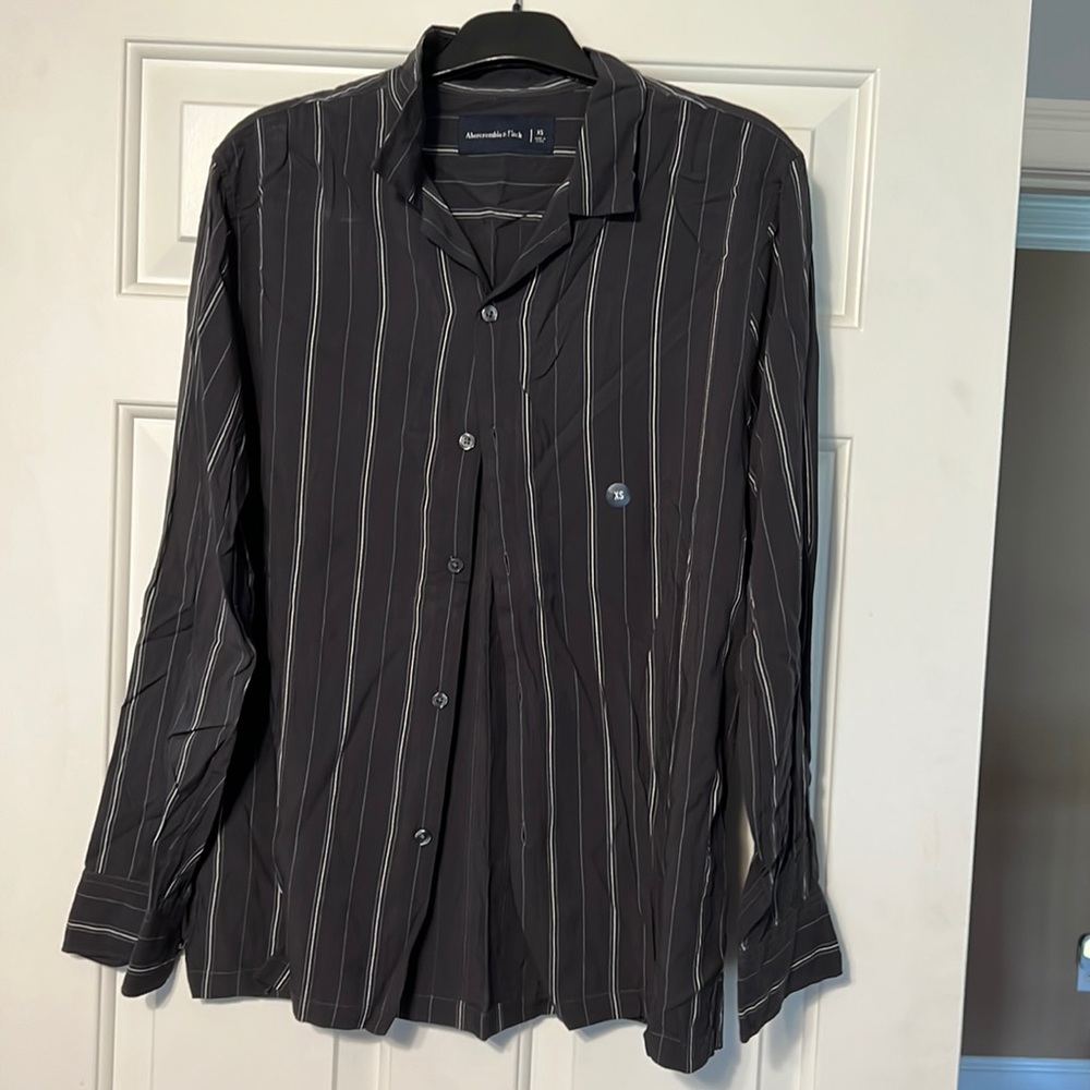 Abercrombie strippee button up